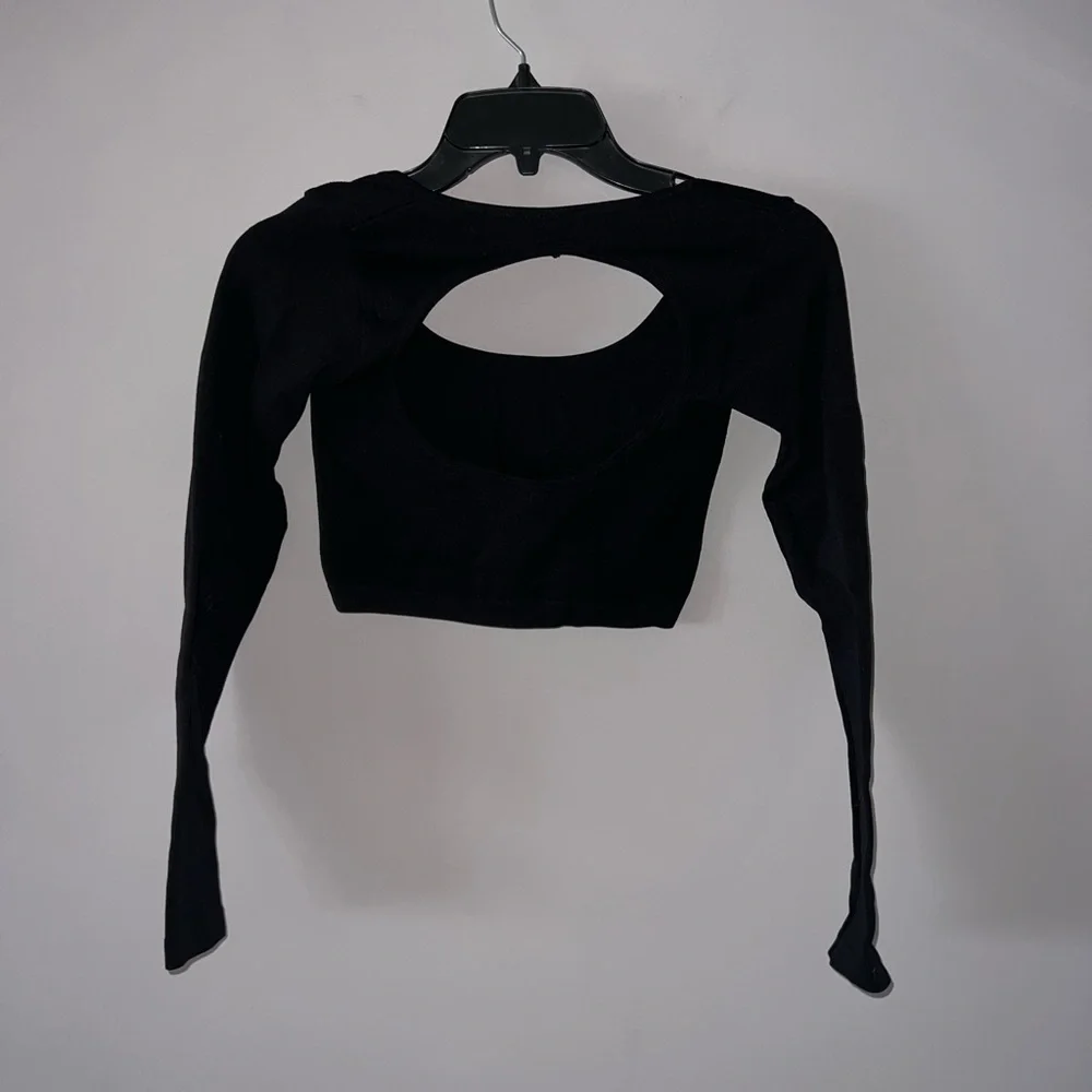 Zara black long
